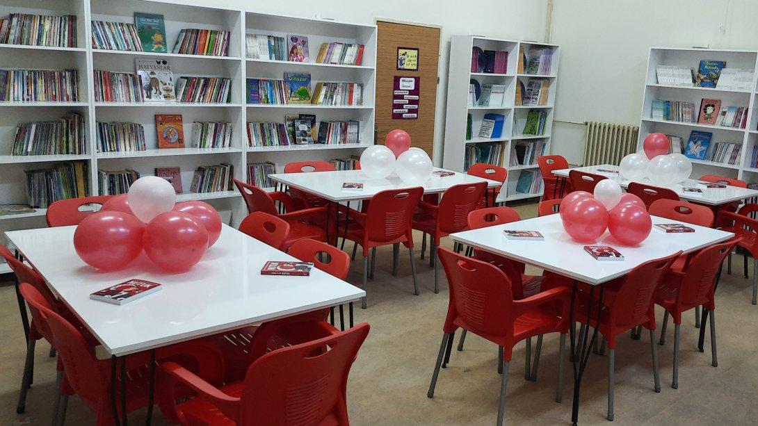 İzmir İl Milli Eğitim Müdürlüğü Kütüphane Açılışlarına Aralıksız Devam Ediyor