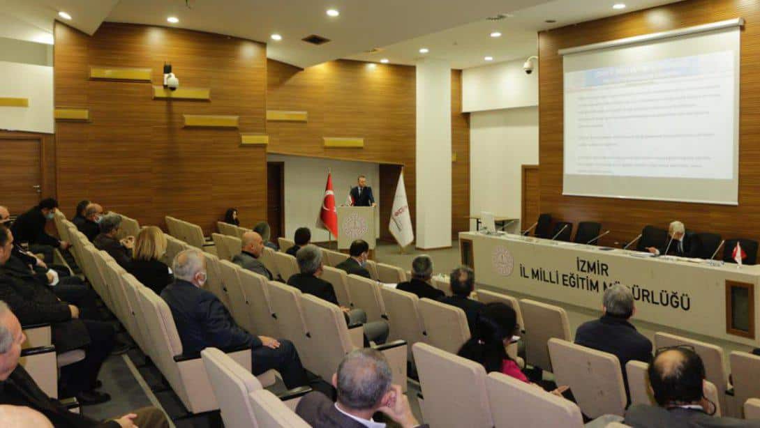 İzmir İl Milli Eğitim Müdürlüğü Hayat Boyu Öğrenme Kurumları Faaliyet Planlama Toplantısı Gerçekleştirdi