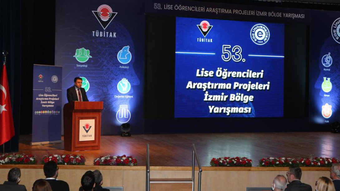 TÜBİTAK 2204A 53. Lise Öğrencileri Araştırma Projeleri Yarışması İzmir Bölgesi Ödül Töreni Gerçekleştirildi