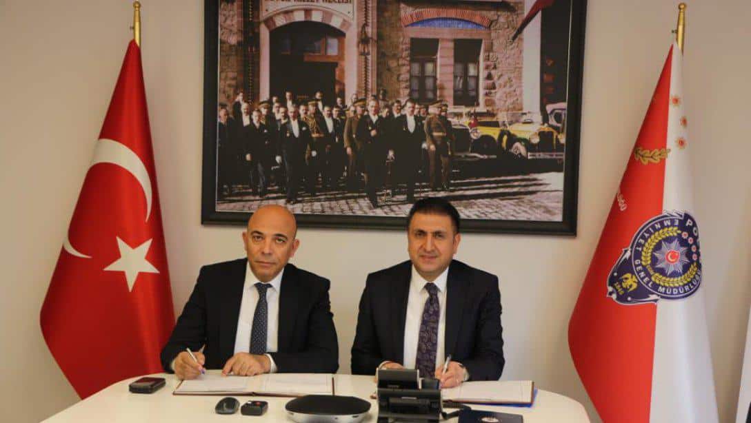 İzmir İl Milli Eğitim Müdürlüğü ile İzmir İl Emniyet Müdürlüğü arasında 'İşbirliği Protokolü' İmzalandı