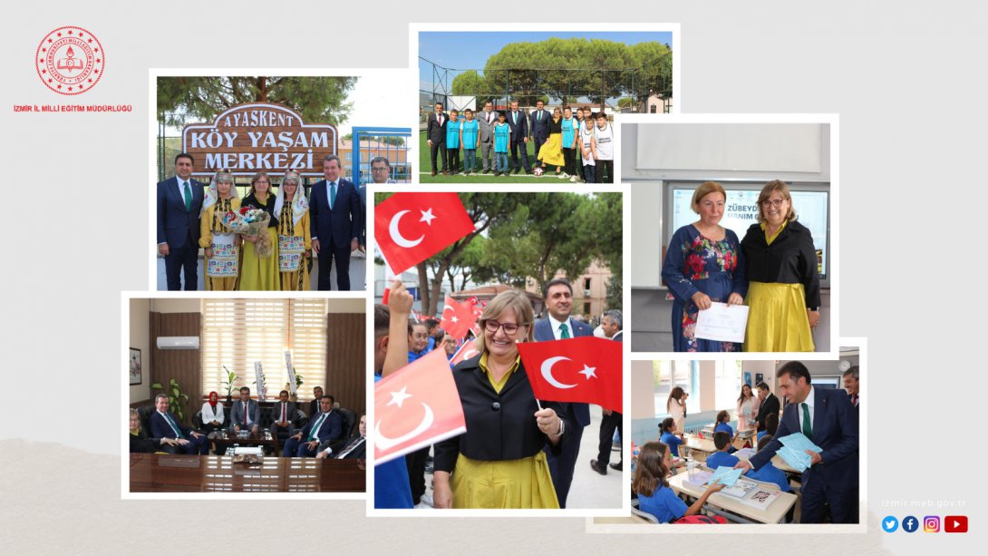 Milli Eğitim Bakan Yardımcısı Petek Aşkar, İzmir'de Bir Dizi Ziyarette Bulundu