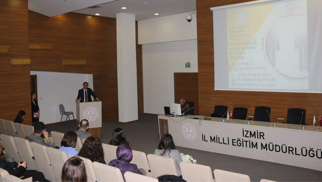 İzmir İl Milli Eğitim Müdürlüğü İZYÖP Kapsamında Eğitimlerine Devam Ediyor