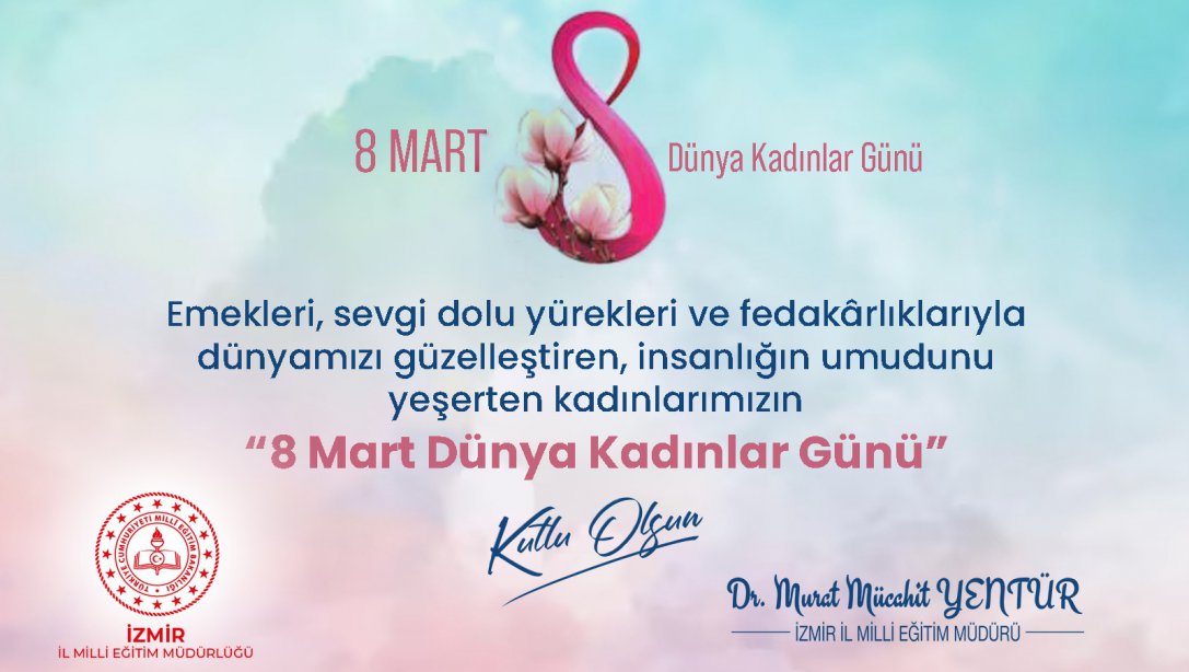 İl Milli Eğitim Müdürümüz Dr. Murat Mücahit Yentür'ün 