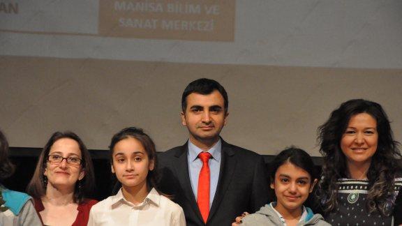 TÜBİTAK 11. Ortaokul Öğrencileri Araştırma Projeleri İzmir Bölge Yarışması  Ödül Törenine İzmirde ki Okullar Damgasını Vurdu