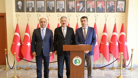 Milli Eğitim Bakanlığı Müsteşarı Yusuf Tekin, İl Milli Eğitim Müdürlüğümüzü ve Valiliğimizi Ziyaret Etti.