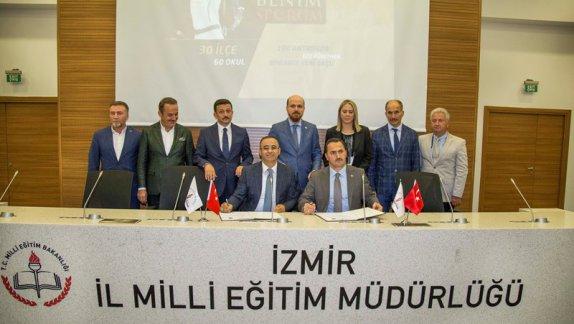 Okçular Vakfı ve İzmir İl Milli Eğitim Müdürlüğü işbirliği Protokolü imzalandı