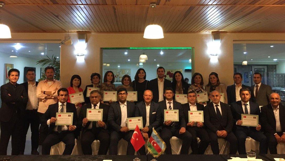 Türkiye-Azerbaycan Eğitim Kurumları Yönetici Eğitim Programı Tamamlandı