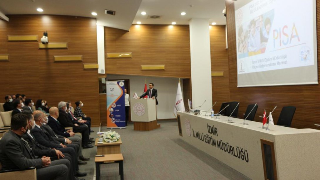 İzmir İl Milli Eğitim Müdürlüğü Ölçme Değerlendirme Merkezi Toplantısı Gerçekleştirildi