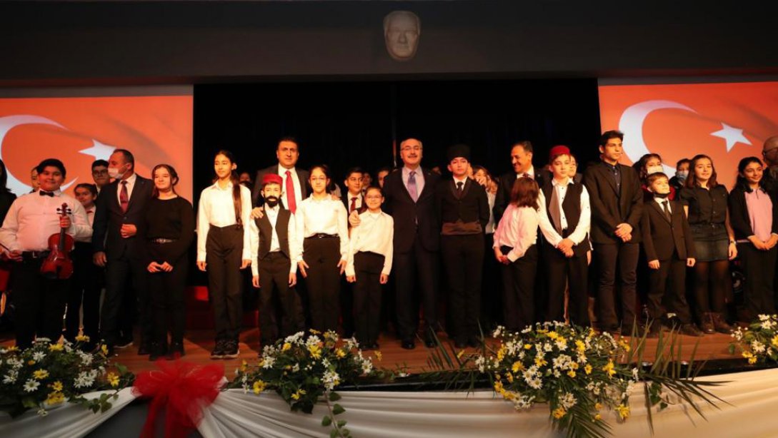 '12 Mart İstiklal Marşı'nın Kabulü ve Mehmet Akif Ersoy'u Anma Günü' İzmir İl Töreni Gerçekleştirildi