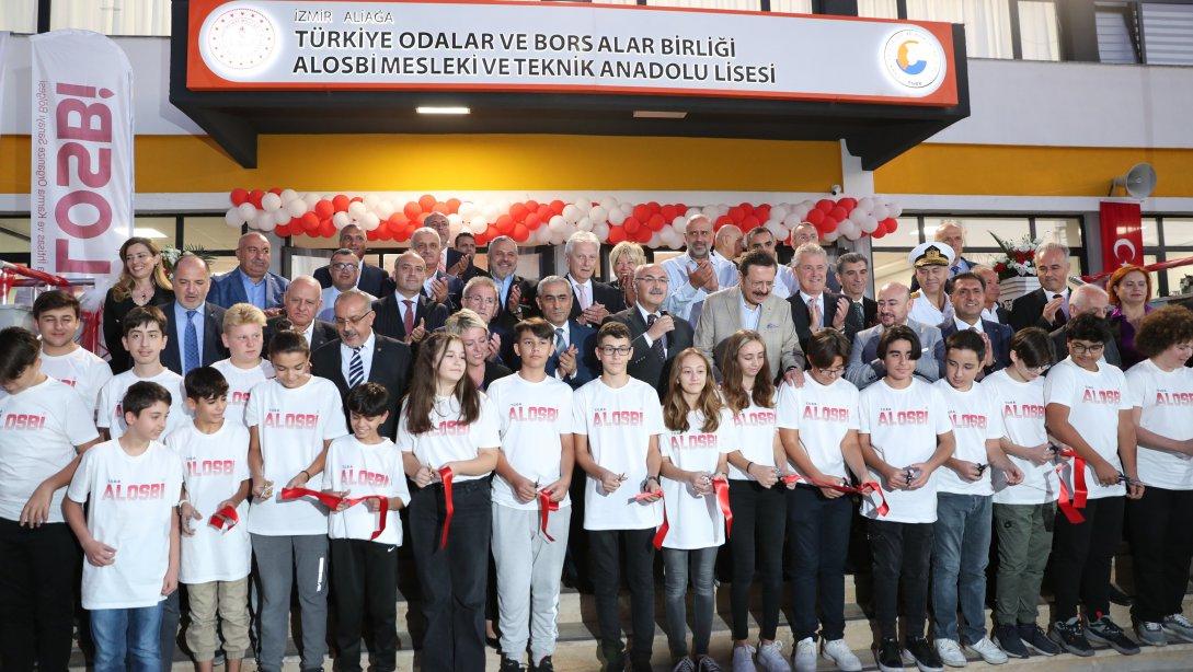 TOBB ALOSBİ Mesleki ve Teknik Anadolu Lisesi Açılış Töreni Gerçekleşti