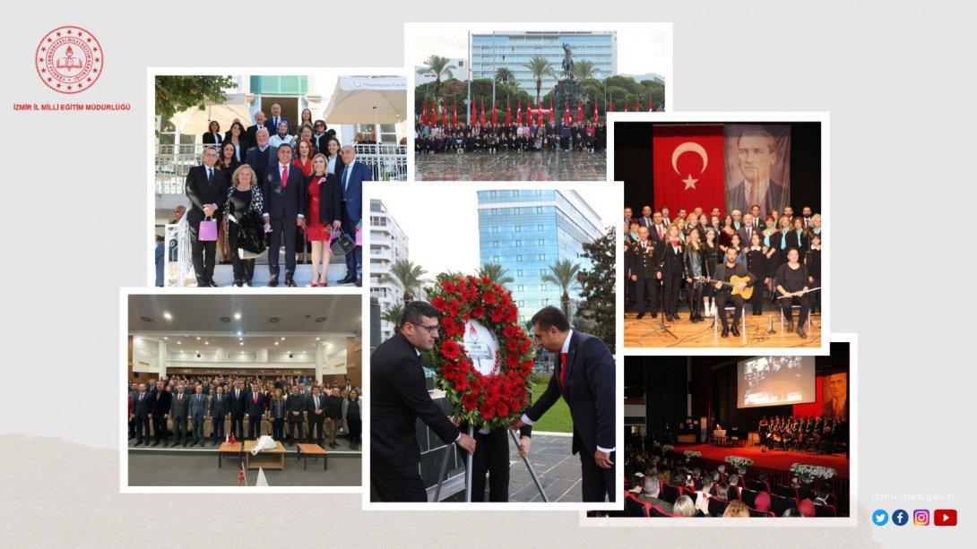 İzmir İl Milli Eğitim Müdürlüğü 24 Kasım Öğretmenler Günü'nü Kutladı