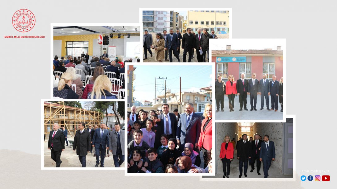 İzmir İl Milli Eğitim Müdürü Dr. Murat Mücahit Yentür Menemen'de Bir Dizi Ziyaret Gerçekleştirdi