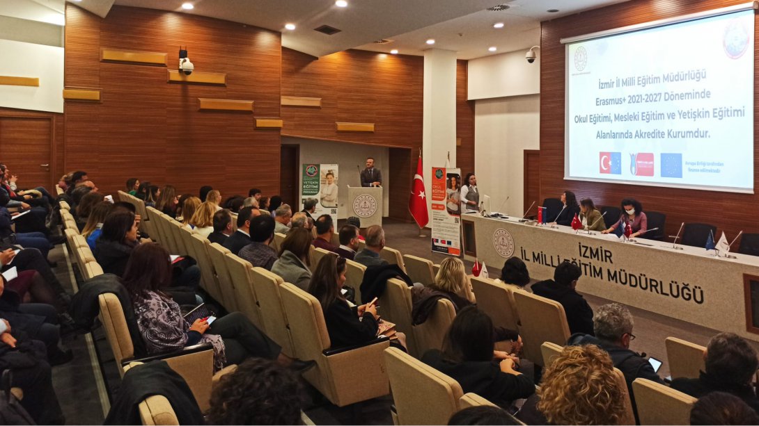İzmir İl Milli Eğitim Müdürlüğünde Erasmus+ Akreditasyonu Açılış Toplantısı Gerçekleştirildi