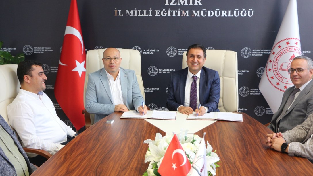 İzmir İl Milli Eğitim Müdürlüğü ile MÜSİAD İzmir Şubesi Arasında Mesleki ve Teknik Eğitim Alanında İş Birliği Protokolü İmzalandı
