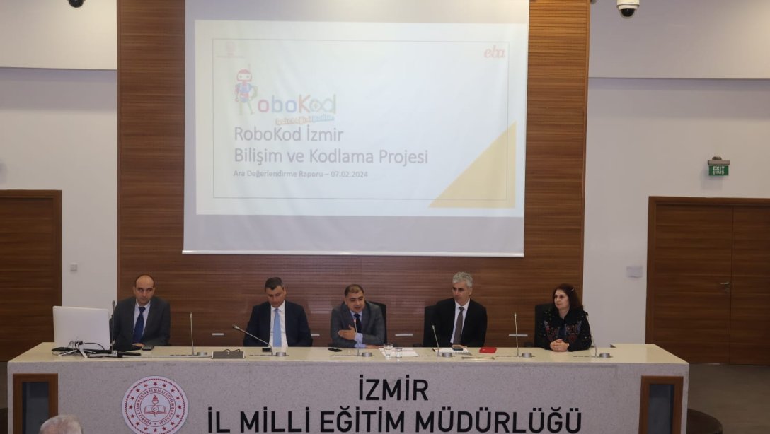 Robokod İzmir Bilişim ve Kodlama Proje Toplantısı Yapıldı