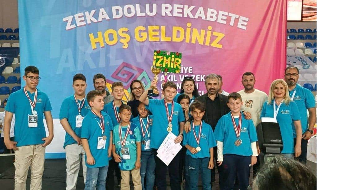 İzmir Akıl ve Zekâ Oyunları Finalinde Türkiye 2.si Oldu   
